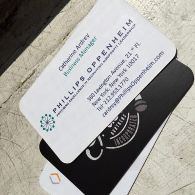 Premium Silk and Suede Business Cards