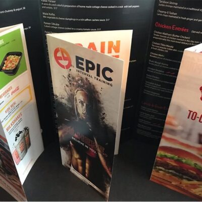 Brochure & Menu Shop