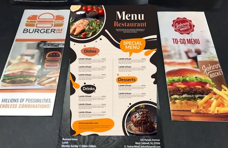 9 Essential Design Tips for Printing Your Restaurant Menus