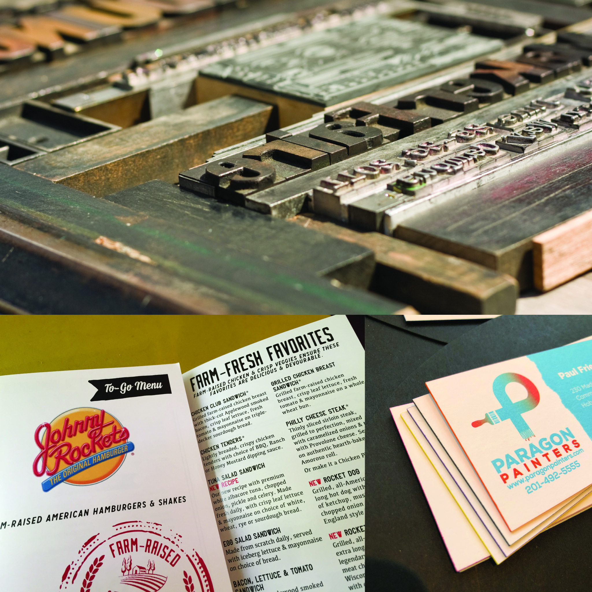 Printing craftsmanship and finished work by Weiss Printers