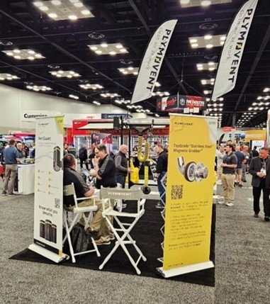 Complete trade booth display